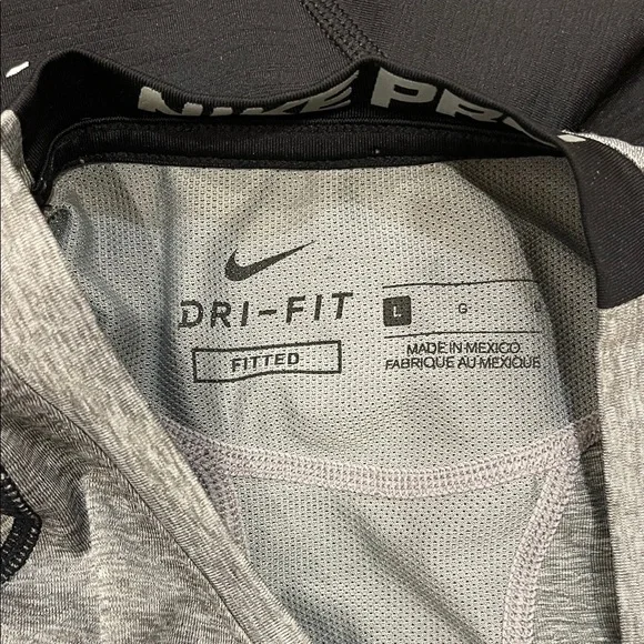 Bundle: Nike Boys Black and Gray Long Sleeve Tees - Picture 2 of 8